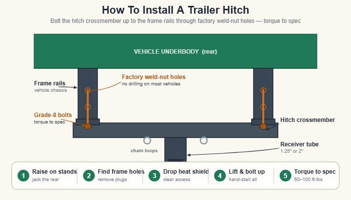 How To Install A Trailer Hitch